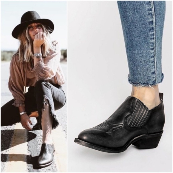 Frye Shoes - Frye Billy Shootie Western Ankle Boots